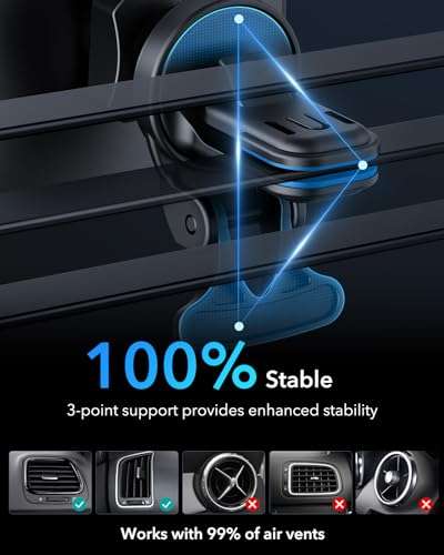 ESR 15W HaloLock Magnet Auto Handyhalter mit Ladefunktion, kompatibel mit  MagSafe - Preisjäger