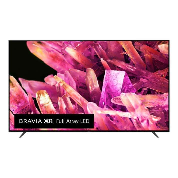 Sony XR-75X90K/P BRAVIA XR 75 Zoll Fernseher (Full Array LED, 4K Ultra HD, High Dynamic Range (HDR), Smart TV (Google TV), 2022 Modell)