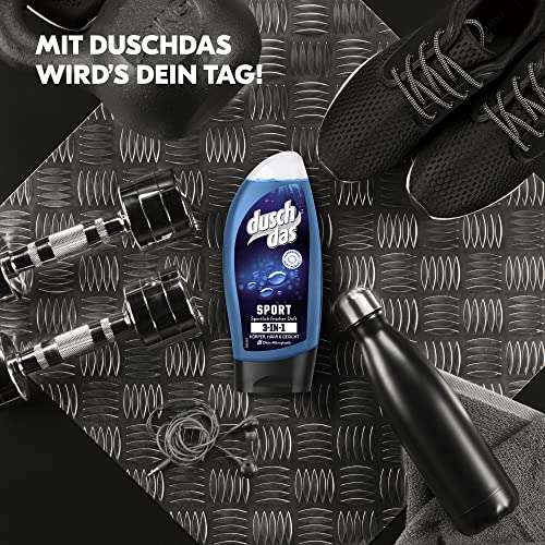 6x Duschdas "3-in-1 Sport" Duschgel & Shampoo