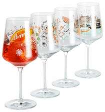 Ritzenhoff Spritzerglas 544 ml 4er-Set mit Motiven – jetzt bei XXXLutz at 24,99€