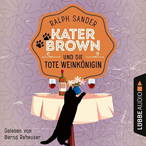 Hörbuch "Kater Brown - und die tote Weinkönigin" als Download bei Bastei Lübbe