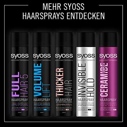 Syoss Haarspray Max Hold Haltegrad 5 (6 x 400 ml)