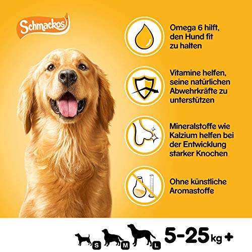Pedigree Hundesnacks Hundeleckerli Schmackos Mixbox, 110 Stück - 790g