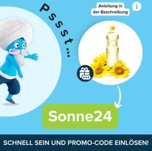 50 Cent Cashback auf Sonnenblumenöl ab 2€ mit Promocode