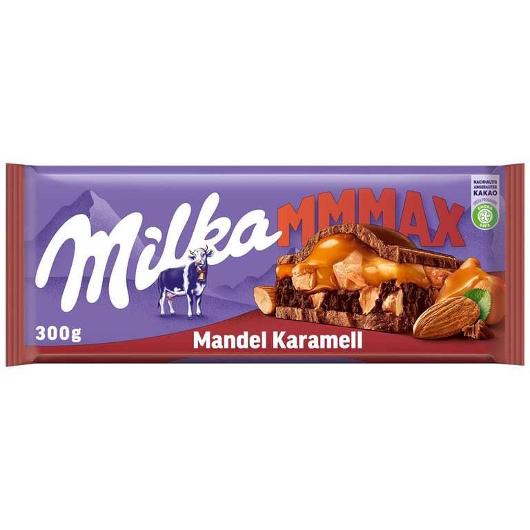 Milka Mandel Karamell 12* 300g