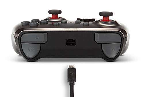 PowerA Enhanced Wired Controller Mario Silver (Switch)