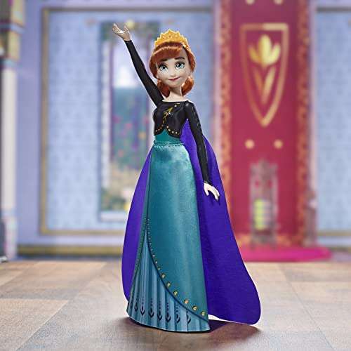 Hasbro Disney Prinzessinnen Die Eiskönigin 2 Schimmerglanz Königin Anna Modepuppe
