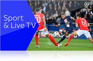 Sky X Sport + Live TV für 9,99€ pro Monat