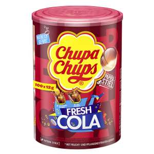 Chupa Chups Fresh Cola Lutscher-Dose, enthält 100 Lollis in den Geschmacksrichtungen Cola & Cola-Zitrone