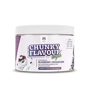 MORE NUTRITION Chunky Flavour - "Blueberry Cheesecake" oder "Geschmacksneutral" 250g