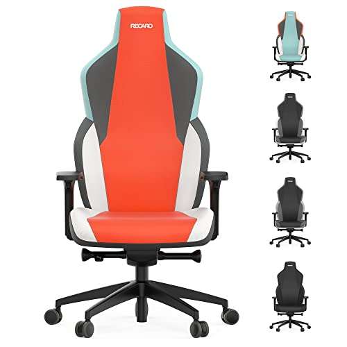 RECARO Rae Bright Orange | Premium Gaming Stuhl mit Synchronmechanik | Ergonomischer Gaming Chair (Amazon Prime)