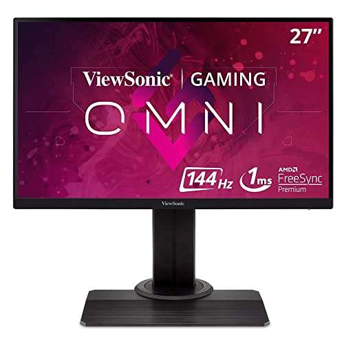 Viewsonic XG2705-2K 27 Zoll WQHD Gaming Monitor mit IPS-Panel, 1 ms, 144 Hz, FreeSync Premium