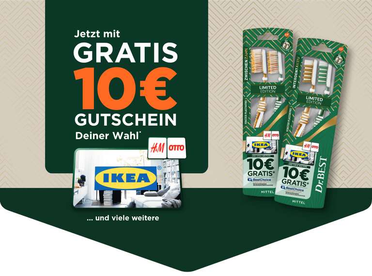 Dr.Best – 2 x Limited Edition kaufen & 10€ BestChoice Gutschein erhalten