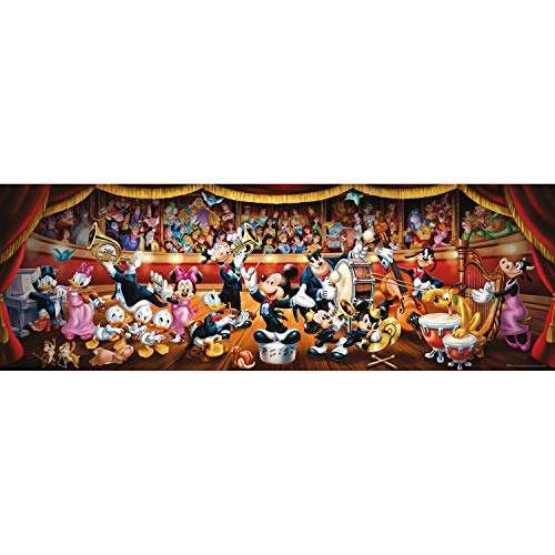 Clementoni 39445 Panorama Disney Orchestra – Puzzle 1000 Teile