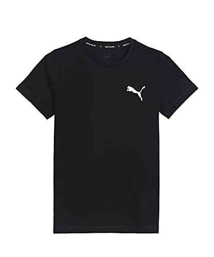 PUMA Jungen Active Small Logo Tee B T-Shirt / Größe: 104 - 140