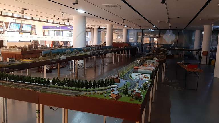 Gratis Modellbahn-Ausstellung BahnhofCity Wien West (Westbahnhof)