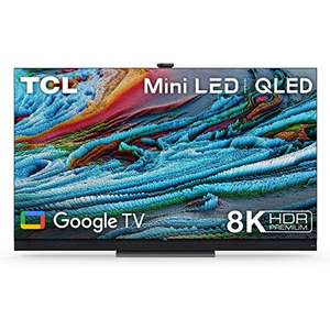 TCL 65X925 Mini LED 65 Zoll 8K QLED Smart TV mit HDR Premium, Dolby Vision IQ & Dolby Atmos, Onkyo Audio System, 100Hz Motion Clarity,