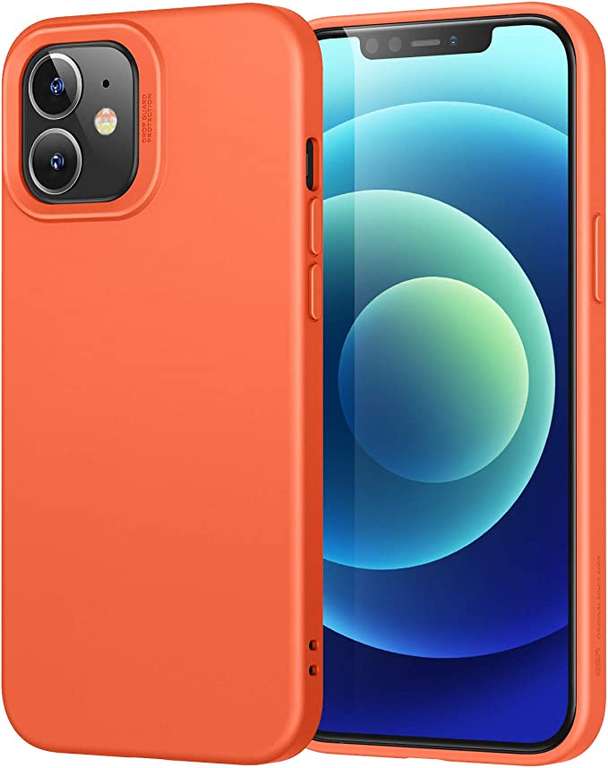 ESR Silikon Hülle für iPhone 12 mini in Blau, Orange oder Schwarz