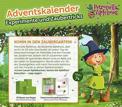 Preisjäger Junior: Petronella Apfelmus - Experimente und Zaubertricks Adventkalender