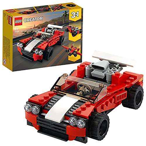 LEGO 31100 Creator 3-In-1 Sportwagen Spielzeug Set