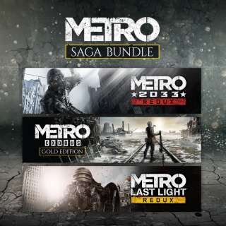 "Metro Saga Bundle" (PS4 / PS5) Zieht aus um euch die Games zum neuen Bestpreis im PSN Store zu holen