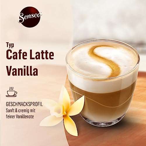 Senseo Pads Café Latte Vanilla, 5er Pack, 5 x 8 Getränke