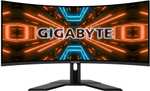 GIGABYTE G34WQC Curved, 34 Zoll Gaming Monitor QHD, 144Hz, 1ms, 350cd, VA-Panel, 90% DCI-P3, AMD FreeSync Premium, VESA DisplayHDR 400
