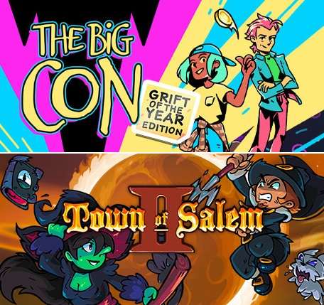 "The Big Con" + "Town of Salem 2" (PC) gratis im Epic Games Store ab 18.4. 17 Uhr