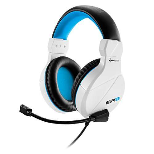 Sharkoon Rush ER3 Gaming Headset, weiß/blau
