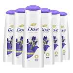 6x 250ml Dove Ultra Care Shampoo Lavendel & Volumen Haarpflege