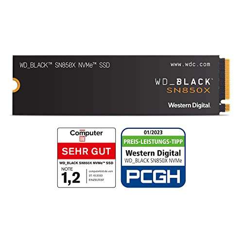Western Digital WD_BLACK SN850X NVMe SSD 1TB, M.2