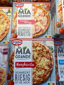 Dr. Oetker La Mia Grande Pizzen (diverse Sorten) - mit - 25 % Pickerl - Die mediterrane Preisjagd 3.0