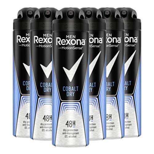 Rexona Men Cobalt Dry Deo 6er Pack 125ml