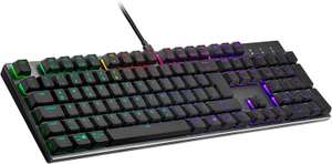 Cooler Master SK652 - Gaming-Tastatur (red switch)
