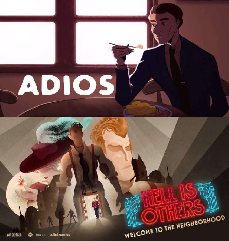 "Adios" + "Hell is Others" gratis im Epic Games Store ab 26.1. (17 Uhr)