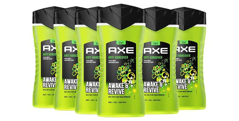 6x Axe Anti-Hangover Duschgel