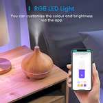 Meross Smart Aroma Diffuser mit Apple HomeKit, Alexa und Google Home, 400ML, RGB Beleuchtung