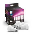 Philips Hue White & Col. Amb. E27 LED Lampen 4-er Pack