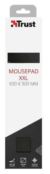 Trust Mouse Pad XXL, 930x300mm, schwarz