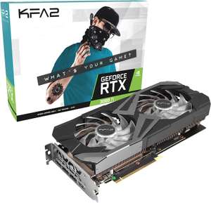 KFA2 GeForce RTX 3060 Ti EX (1-Click OC) LHR, 8GB GDDR6 (36ISL6MD1WTK)