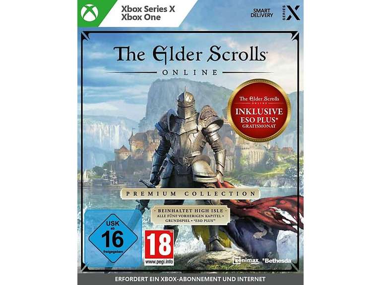 "The Elder Scrolls Online: Premium Collection" (PS4 / PS5 / XBOX One / Series X) Upgrades auf neue Konsolengeneration sind kostenlos
