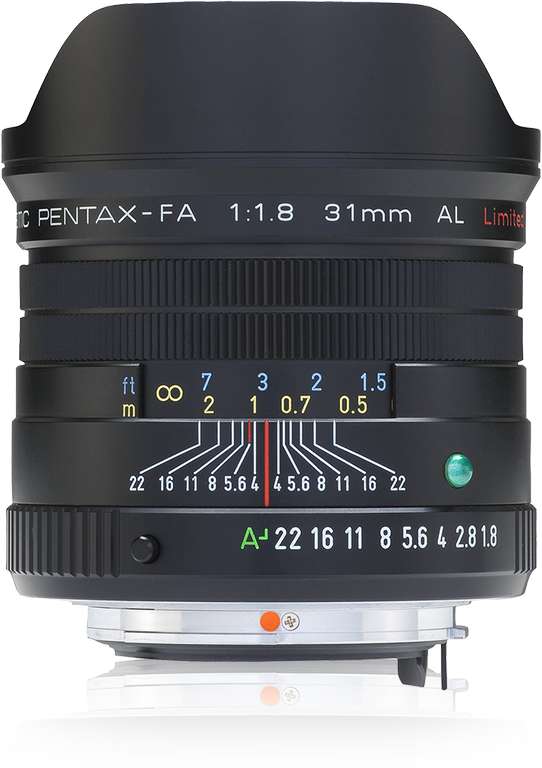 Pentax HD FA 31mm 1.8 Limited