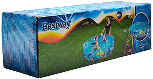 Bestway Fill‘N Fun Planschbecken Odyssey 183 x 38 cm