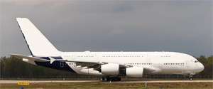 AIRBUS A380 (gebraucht, 940km/h, 12400km Reichweite, ROLLS ROYCE TRENT 970 Triebwerk)