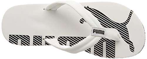 PUMA Unisex Epic Flip V2 Sandalen in Weiß oder Schwarz / Größe: 35,5 - 51