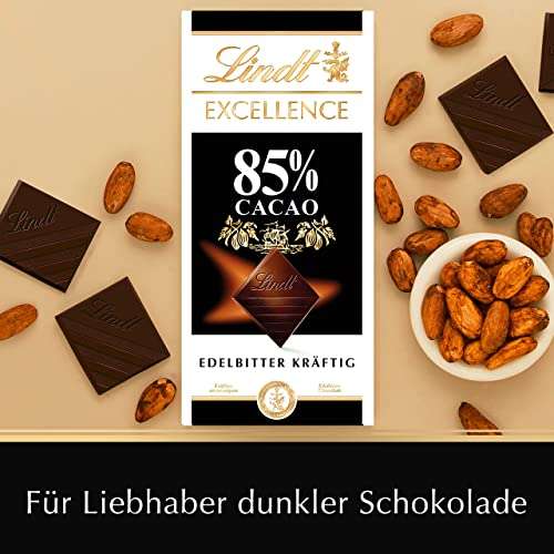 Lindt EXCELLENCE 85 % Kakao - Edelbitter-Schokolade | 100 g Tafe