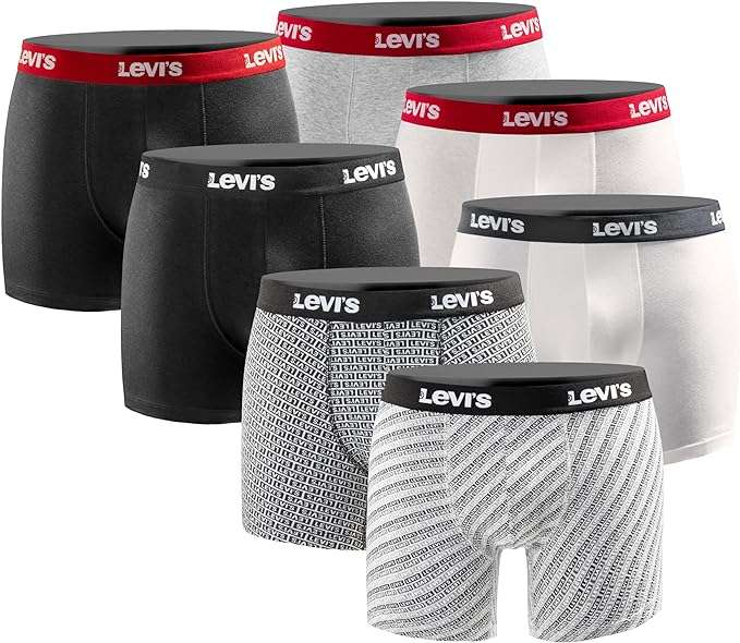 LEVIS Herren Boxershort Limited Style Edition 7er Pack versch. Farben