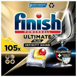 Finish Ultimate Plus Infinity Shine Citrus Spülmaschinentabs 105 Tabs