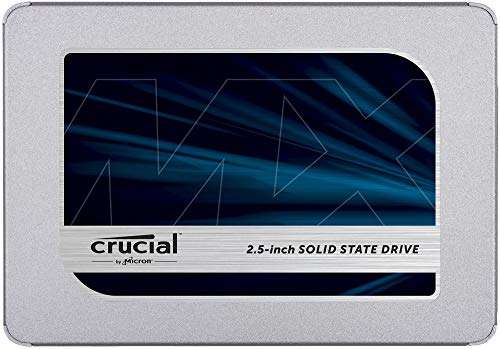 Crucial MX500 SSD, 500GB, SATA