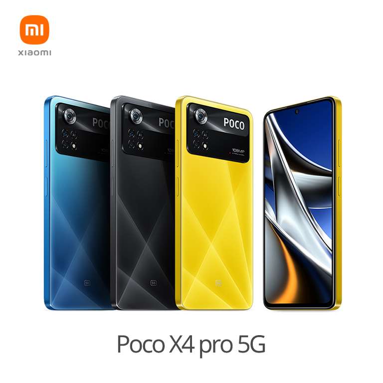 POCO X4 Pro 5G 128/6GB oder 256/8GB